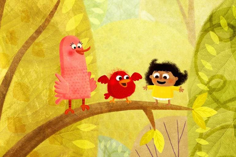 Still fra filmen Lille Tut - fugleungen/Det Danske Filminstitut